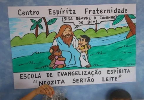 Comemoração ao Dia da Criança na Escola de Evangelização Espírita Neozita Sertão Leite