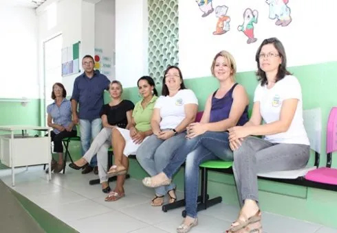 Rotina diária do C.E.D.P.F. - Equipe e saída dos alunos.