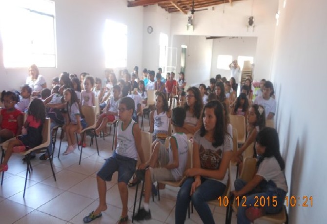 Comemoração ao Dia da Criança na Escola de Evangelização Espírita Neozita Sertão Leite