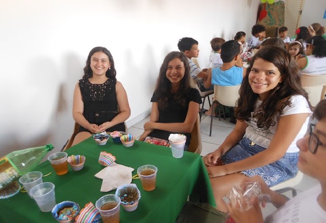 Comemoração ao Dia da Criança na Escola de Evangelização Espírita Neozita Sertão Leite
