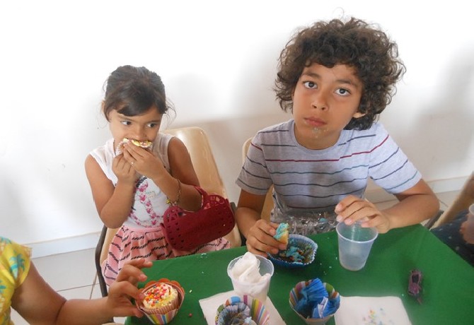 Comemoração ao Dia da Criança na Escola de Evangelização Espírita Neozita Sertão Leite