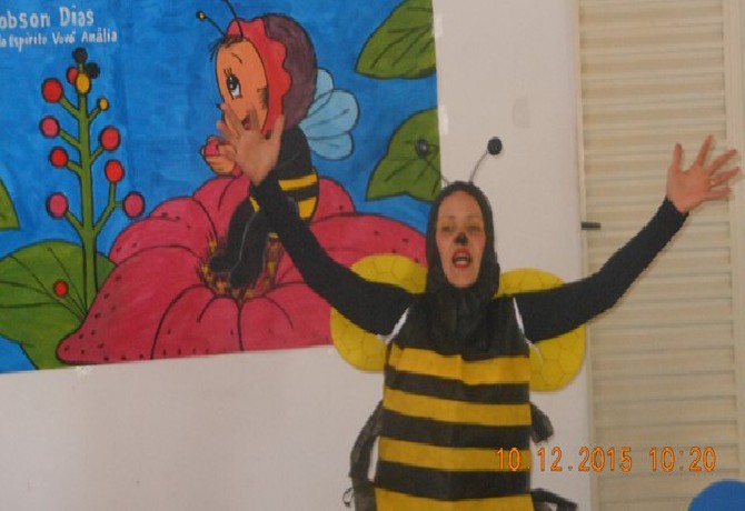 Comemoração ao Dia da Criança na Escola de Evangelização Espírita Neozita Sertão Leite