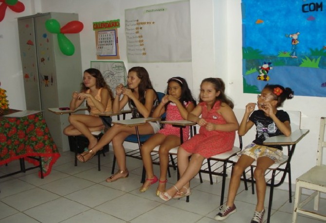 Confraternização de Encerramento da Doutrinarinha Mirim em 2013.