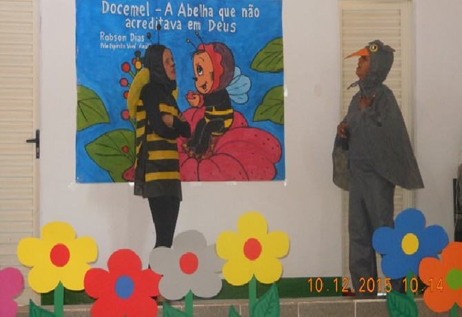 Comemoração ao Dia da Criança na Escola de Evangelização Espírita Neozita Sertão Leite