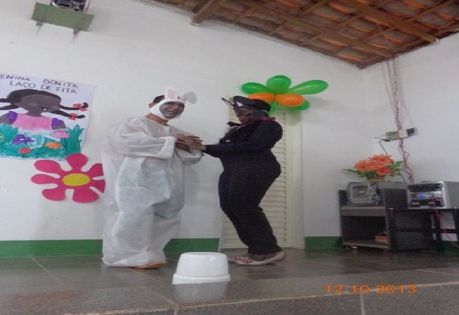 Dia das Crianças - Escola de Evangelização Espírita Neozita Sertão Leite.