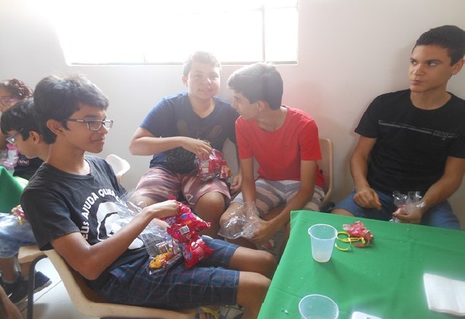 Comemoração ao Dia da Criança na Escola de Evangelização Espírita Neozita Sertão Leite