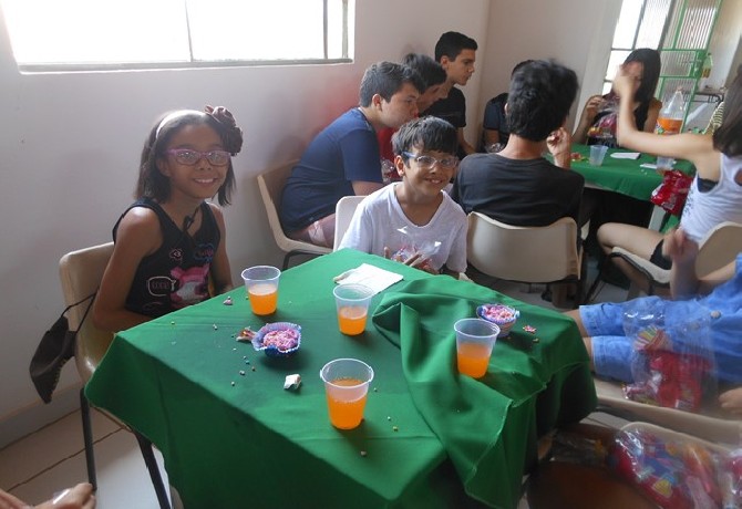 Comemoração ao Dia da Criança na Escola de Evangelização Espírita Neozita Sertão Leite