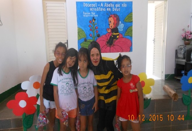 Comemoração ao Dia da Criança na Escola de Evangelização Espírita Neozita Sertão Leite