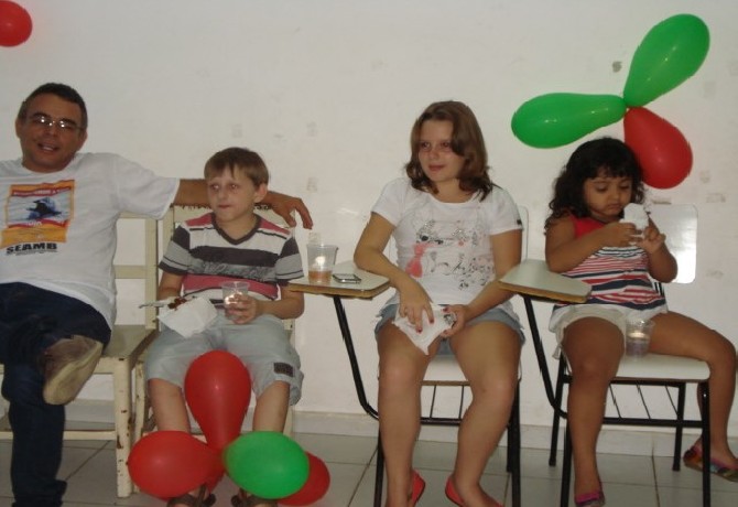 Confraternização de Encerramento da Doutrinarinha Mirim em 2013.