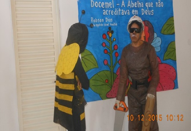 Comemoração ao Dia da Criança na Escola de Evangelização Espírita Neozita Sertão Leite