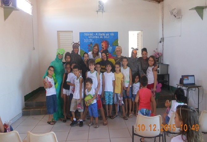Comemoração ao Dia da Criança na Escola de Evangelização Espírita Neozita Sertão Leite