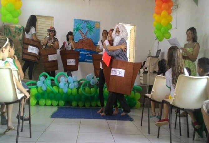 Comemoração ao Dia da Criança na Escola de Evangelização Espírita Neozita Sertão Leite