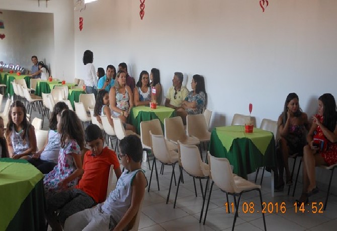 Confraternização da Família da Escola de Evangelização Espírita Neozita Sertão Leite