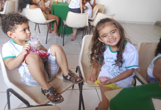 Comemoração ao Dia da Criança na Escola de Evangelização Espírita Neozita Sertão Leite