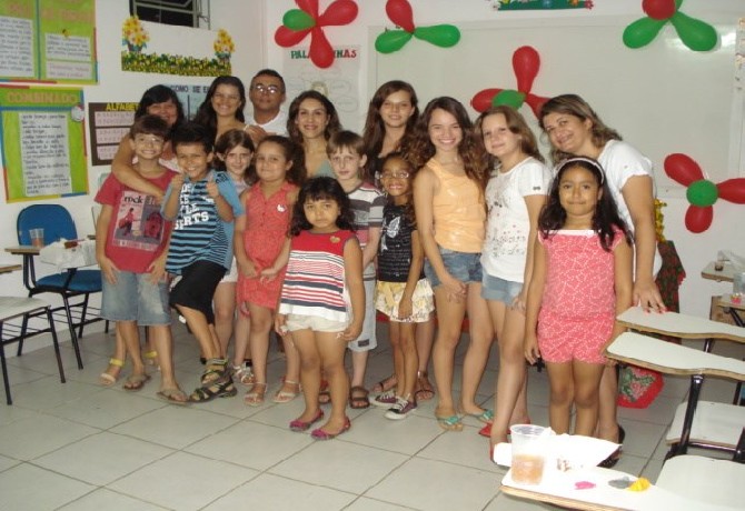 Confraternização de Encerramento da Doutrinarinha Mirim em 2013.