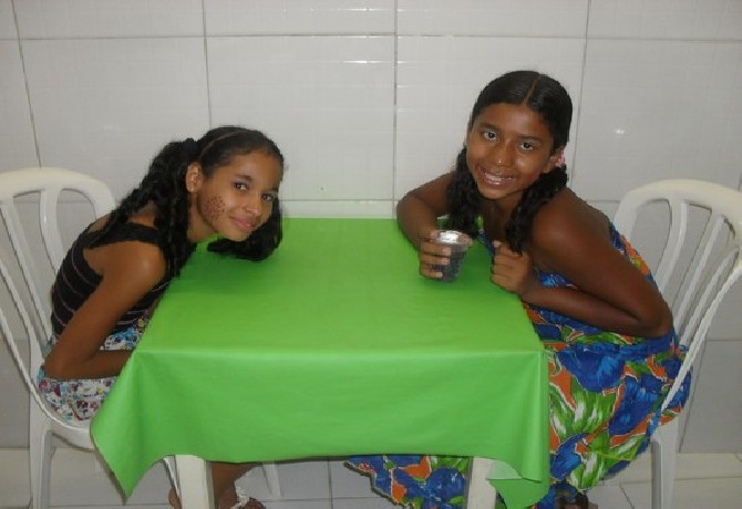 Festa de encerramento do 1º semestre.