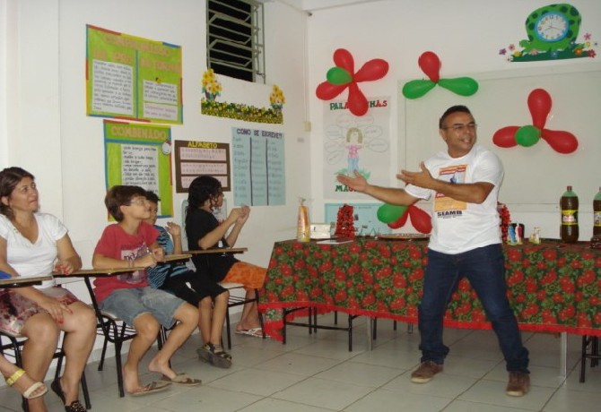 Confraternização de Encerramento da Doutrinarinha Mirim em 2013.