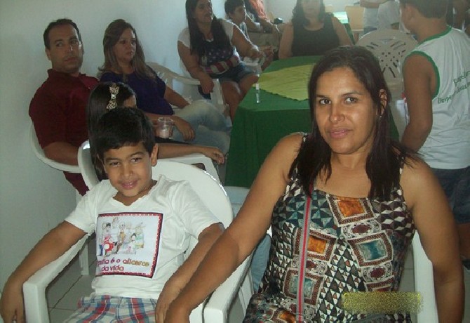 Confraternização da Família da Escola de Evangelização Espírita Neozita Sertão Leite.