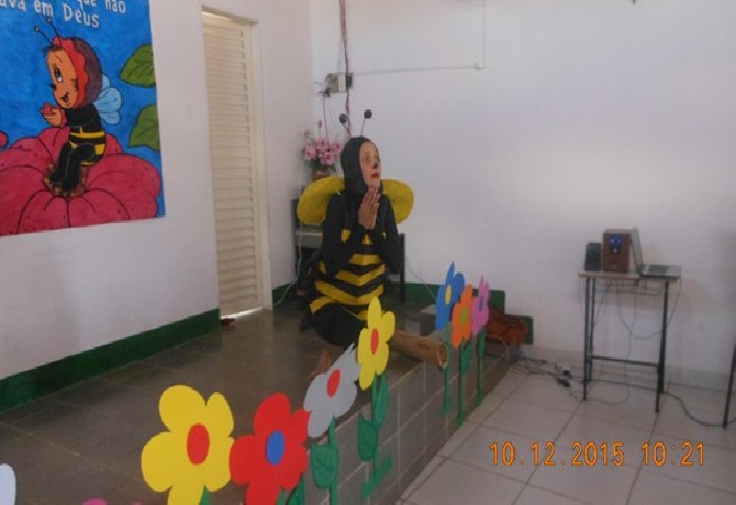 Comemoração ao Dia da Criança na Escola de Evangelização Espírita Neozita Sertão Leite