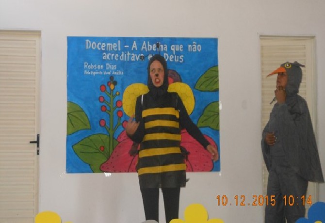 Comemoração ao Dia da Criança na Escola de Evangelização Espírita Neozita Sertão Leite