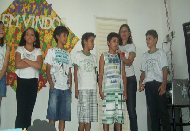 Confraternização da Família da Escola de Evangelização Espírita Neozita Sertão Leite.