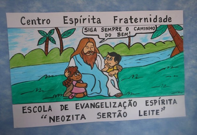 Comemoração ao Dia da Criança na Escola de Evangelização Espírita Neozita Sertão Leite