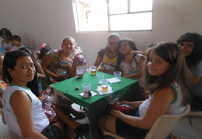 Comemoração ao Dia da Criança na Escola de Evangelização Espírita Neozita Sertão Leite