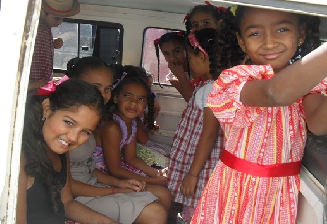 Festa de encerramento do 1º semestre.