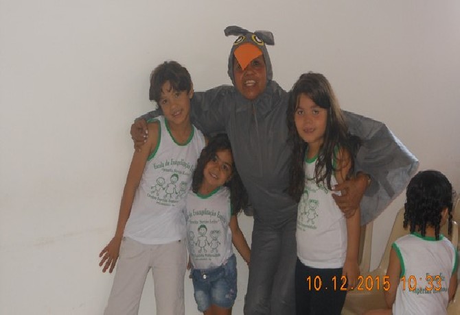 Comemoração ao Dia da Criança na Escola de Evangelização Espírita Neozita Sertão Leite
