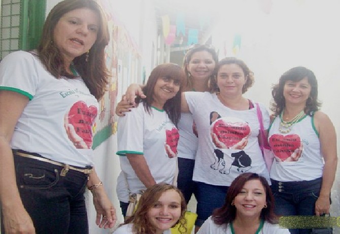 Confraternização da Família da Escola de Evangelização Espírita Neozita Sertão Leite.