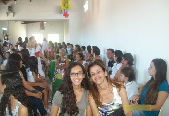 Confraternização da Família da Escola de Evangelização Espírita Neozita Sertão Leite.