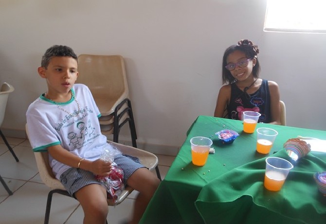 Comemoração ao Dia da Criança na Escola de Evangelização Espírita Neozita Sertão Leite