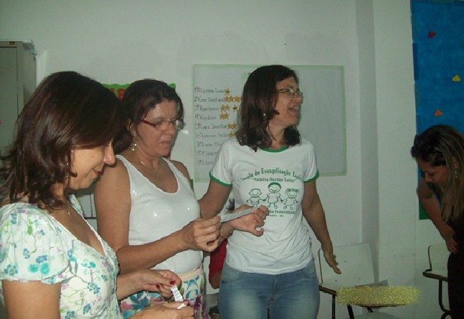 Encontro de Evangelizadores da Escola de Evangelização Espírita Neozita Sertão Leite.