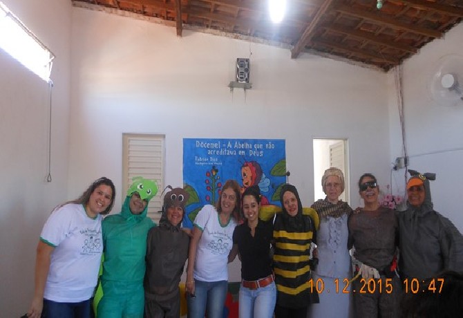 Comemoração ao Dia da Criança na Escola de Evangelização Espírita Neozita Sertão Leite