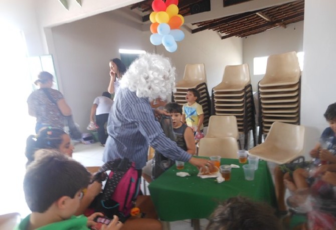 Comemoração ao Dia da Criança na Escola de Evangelização Espírita Neozita Sertão Leite