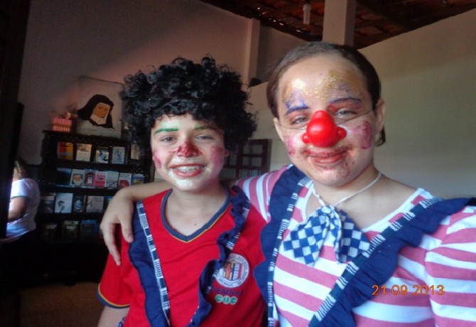 Visita dos evangelizandos e evangelizadores ao Lar do Ancião.