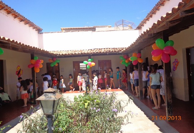 Visita dos evangelizandos e evangelizadores ao Lar do Ancião.