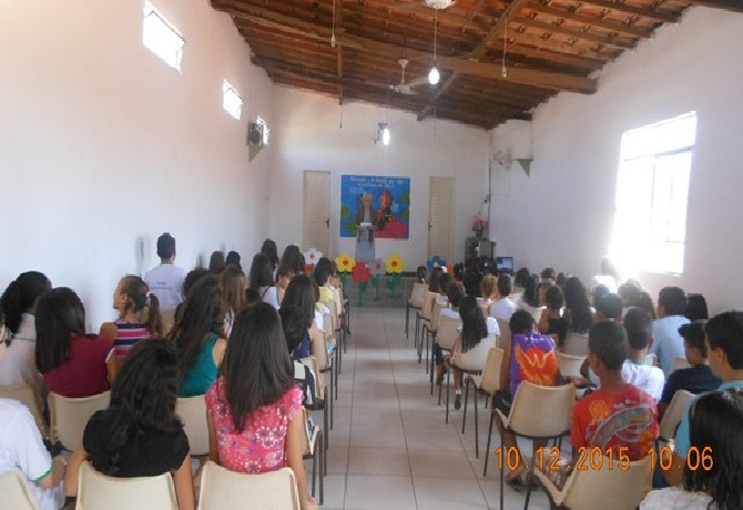 Comemoração ao Dia da Criança na Escola de Evangelização Espírita Neozita Sertão Leite