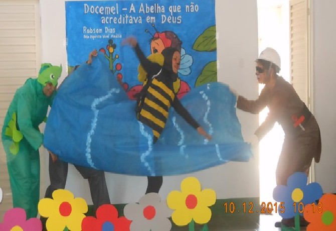 Comemoração ao Dia da Criança na Escola de Evangelização Espírita Neozita Sertão Leite