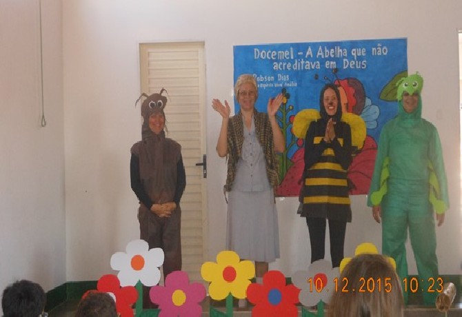 Comemoração ao Dia da Criança na Escola de Evangelização Espírita Neozita Sertão Leite