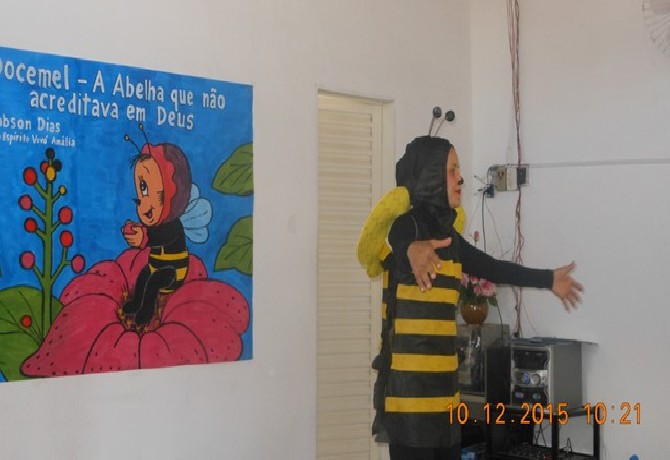 Comemoração ao Dia da Criança na Escola de Evangelização Espírita Neozita Sertão Leite