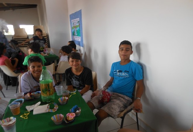 Comemoração ao Dia da Criança na Escola de Evangelização Espírita Neozita Sertão Leite