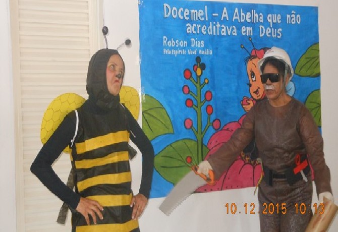 Comemoração ao Dia da Criança na Escola de Evangelização Espírita Neozita Sertão Leite