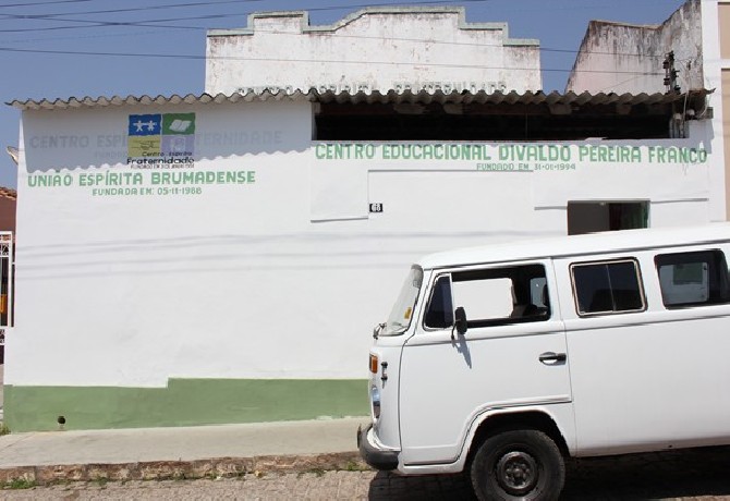 Rotina diária do C.E.D.P.F. - Entrada dos alunos.