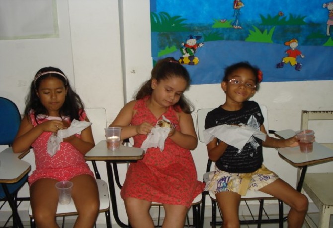 Confraternização de Encerramento da Doutrinarinha Mirim em 2013.