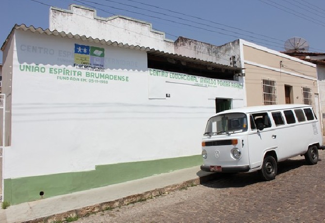 Rotina diária do C.E.D.P.F. - Entrada dos alunos.