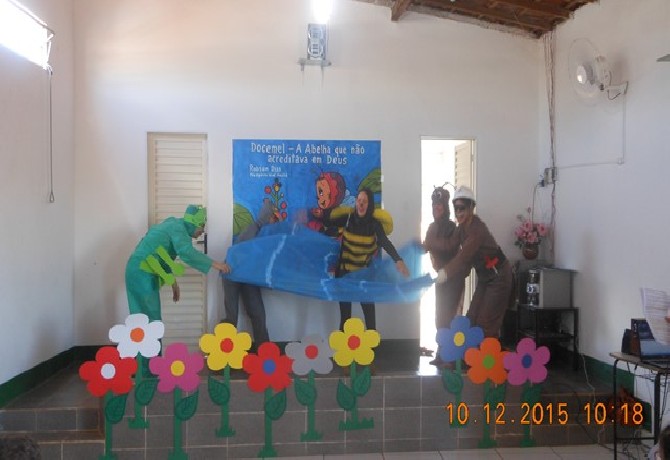 Comemoração ao Dia da Criança na Escola de Evangelização Espírita Neozita Sertão Leite