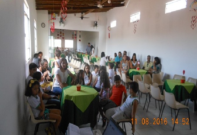 Confraternização da Família da Escola de Evangelização Espírita Neozita Sertão Leite