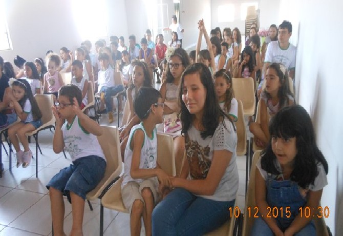 Comemoração ao Dia da Criança na Escola de Evangelização Espírita Neozita Sertão Leite