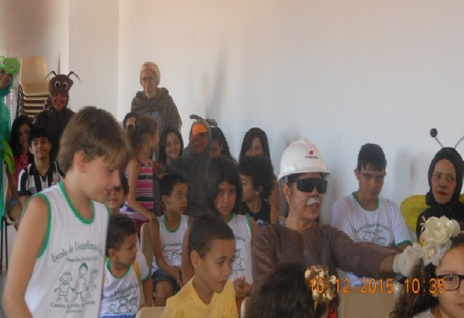 Comemoração ao Dia da Criança na Escola de Evangelização Espírita Neozita Sertão Leite